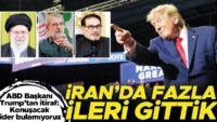 İran’da fazla ileri gittik! Trump’tan itiraf: Konuşacak önder bulamıyoruz