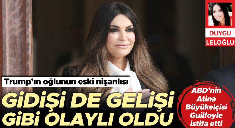 Işıltılı geldi skandalla gitti: Atina’da gündem Guilfoyle’un istifası