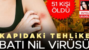 Kapıdaki tehlike Batı Nil virüsü: 51 meyyit