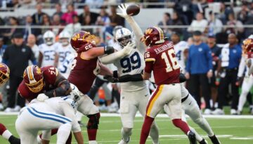 NFL Londra serisinin birinci maçının galibi Indianapolis Colts oldu
