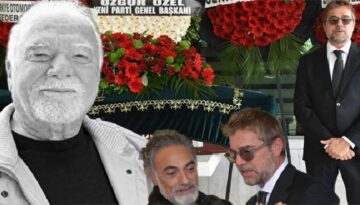 Oyuncu Engin Altan Düzyatan’ın babası son seyahatine uğurladı