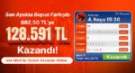 Son Ayakta Boyun Farkıyla 682,50 TL’ye 128.591 TL Kazandı! İşte Misli’de Günün Kazanan Altılısı…