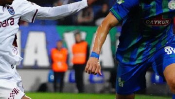 Trabzonspor ile Çaykur Rizespor 49. randevuda