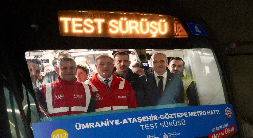 Üç raylı sistemle bağlanacak. Test sürüşü yapıldı, İstanbul’un yeni metro çizgisi açılıyor