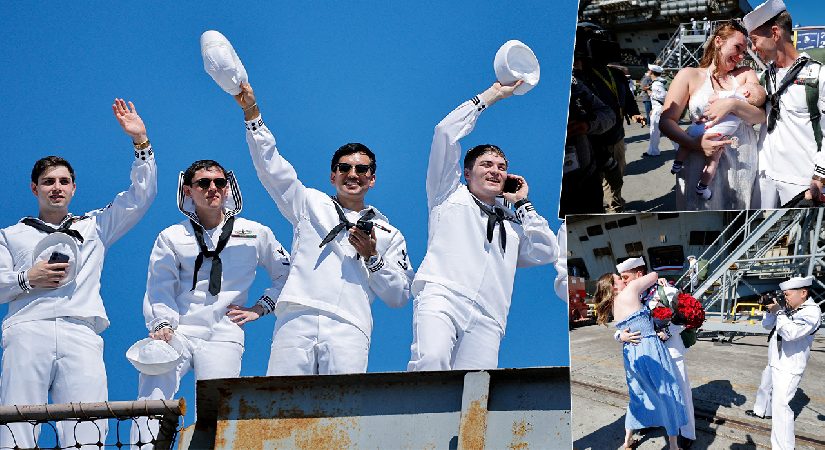 USS Abraham Lincoln, 265 günlük rekorun akabinde ABD’ye döndü