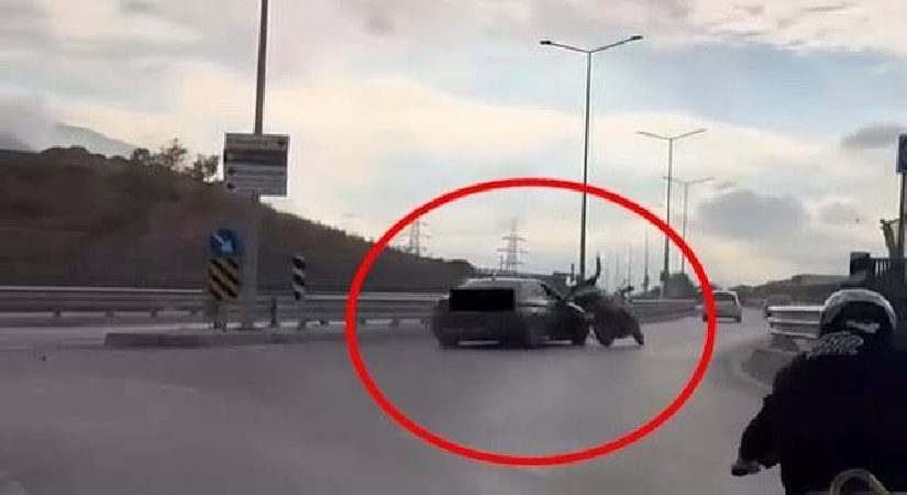 Vahim kaza: Drift atarken kazaya sebep oldu