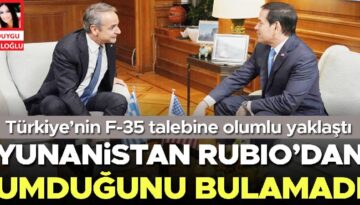 Yunanistan Rubio’dan umduğunu bulamadı